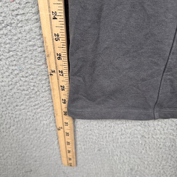 Abercrombie‎ Pants Womens L Gray Soft A&F Pull On Elastic Waist Lounge Wide Leg - Picture 9 of 11